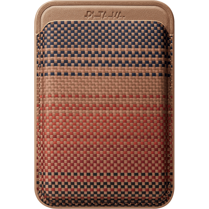PITAKA iPhone17/16 MagSafe芳纶纤维磁吸卡包支架
