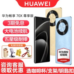 华为 畅享 70X 尊享版 手机 巨鲸长续航 麒麟8000芯片