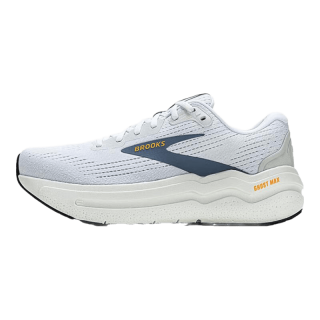 PLUS会员：BROOKS Ghost Max2 注氮缓震跑鞋 男款 白色/蓝/桔红