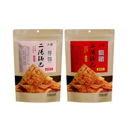 二阳 锅巴400g手工锅巴麻辣味老襄阳休闲零食休闲小吃充饥夜宵解馋