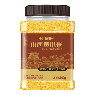 十月稻田 山西黄小米 800g