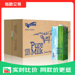 纽仕兰 全脂纯牛奶 1L*12盒