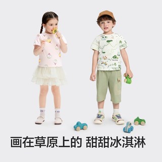 巴拉巴拉 儿童短袖T恤