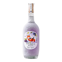 露颂 蓝莓果酒 375ml*1瓶 甜型低度葡萄酒