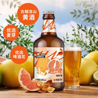 雪花 越小啤陈皮柚子铺黄酒精酿啤酒