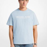 MICHAEL KORS/迈克·科尔斯 Logo纯棉男士T恤
