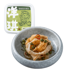 洋琪食品 海鲜日料 藤椒扇贝裙边 150g