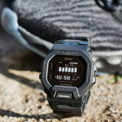 CASIO G-SHOCK GBD-200-1DR专业运动训练表，京东到手615元！