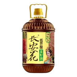 长安花 低芥酸菜籽油 5L 物理压榨 非转基因