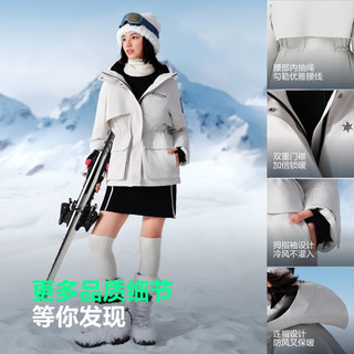波司登 女士90绒加厚连帽修身短款羽绒服