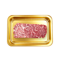 丁小宴 澳洲谷饲F4纯种和牛M9原切上脑牛排 400g