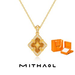 MITHAOL 金菱星芒项链