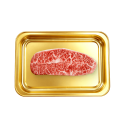丁小宴 澳洲谷饲纯种和牛 M9级上脑牛排 200g