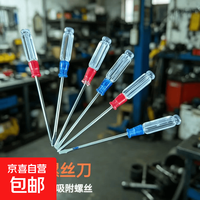 强磁水晶柄十字一字平口螺丝刀 迷你缝纫机拆卸工具