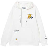JACK&JONES 225433064 NBA联名鹈鹕队 奶白 XS 男士卫衣