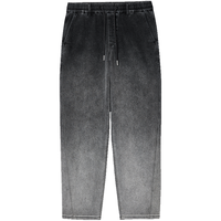 JACK&JONES/杰克琼斯 廓形松紧腰头渐变水洗牛仔裤