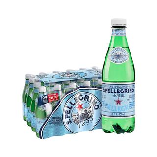 圣培露 意大利含气天然矿泉水 500ml*24瓶