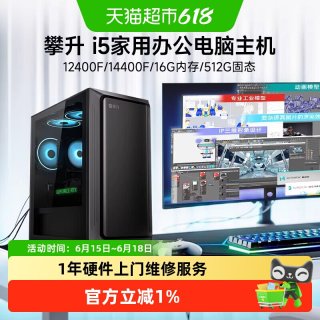 攀升 组装电脑（i5 13400TEF/16GB/512GB）