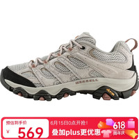 MERRELL 男女同款户外减震MOAB3轻量徒步防滑耐磨透气徒步鞋