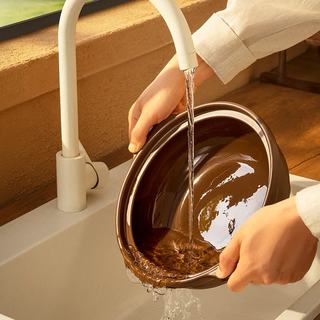 康巴赫 悦享系列养生啫啫煲 耐高温干烧不裂 0.9L 砂锅