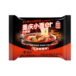 顶大 烟火 重庆小面 84g*10袋