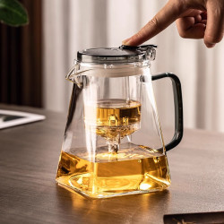 飘逸杯 2026 耐热玻璃茶壶 500ml 透明