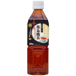 日本原装进口多口味纯茶饮品 黑乌龙茶饮料500mL