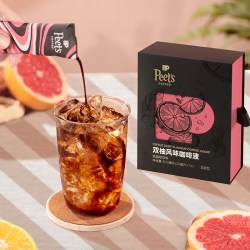 皮爷咖啡 双柚风味咖啡液清新柚香 25ml*12条