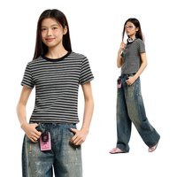 美特斯邦威 女士短袖T恤 618701