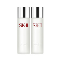 SK-II 嫩肤清莹露 爽肤水柔肤滋润 230ml*2 二支装 神仙水搭档 二次清洁 细腻柔肤