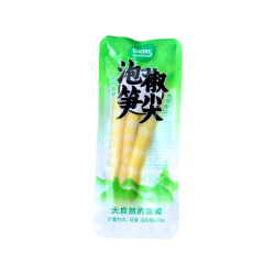 口口巧 泡椒尖尖笋 400g