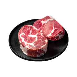 龙大 黑猪梅花肉块 4斤 猪肉