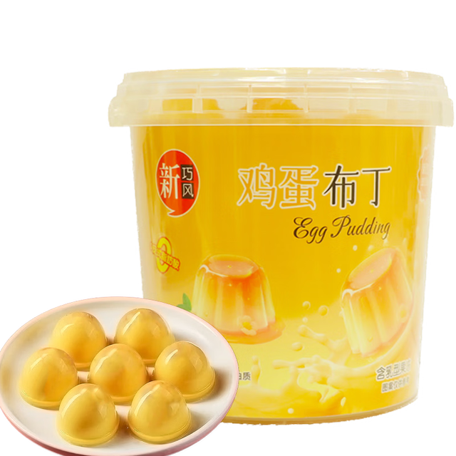 阿尔多 新巧风鸡蛋布丁 370g罐装