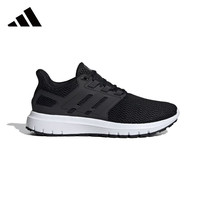 adidas ULTIMASHOW男鞋轻便休闲缓震训练运动鞋跑步鞋 UK8.0码42.0 一号黑/一号黑/白