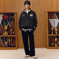 杰克琼斯 杰克·琼斯 NBA联名男装夹克百搭刺绣贴布宽松休闲外套