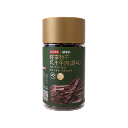 京东京造 超干牛肉干 原味 180g 休闲零食