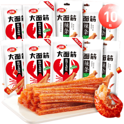 卫龙 大面筋怀旧小吃零食 950g（40小包）