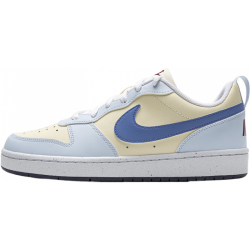 NIKE COURT 复古板鞋 清新蓝白 37.5
