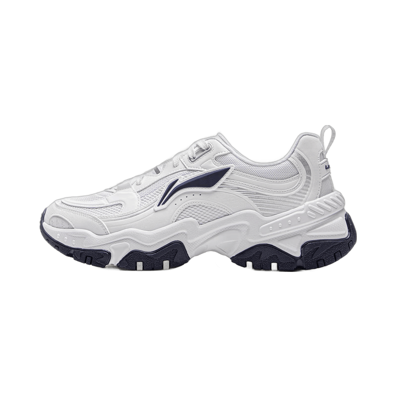 LI-NING/李宁 红糖 休闲运动鞋 白/银色 42