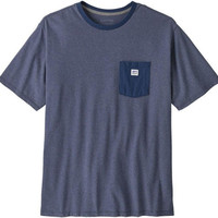 Patagonia 巴塔环保T恤Shop Sticker Pocket Responsibili-Tee SS - Mens