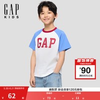 Gap 大小童同款 2026春季新款纯棉T恤