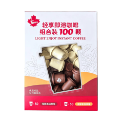 天好咖啡 轻享即溶咖啡组合装2g*100颗