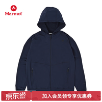 Marmot Mt.RashGuard 皮肤衣男款 海蓝 M