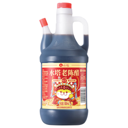 水塔 罗贯中陈醋820ml壶装凉拌炒菜蘸炒家用小瓶 820ml*3壶