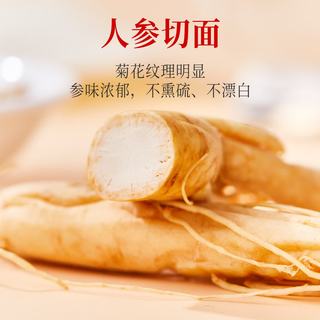 山林温度 长白山保鲜人参 5g*1根 真空塑封