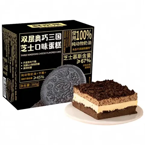 今日必买：鲜京采 双层奥巧三国芝士蛋糕360g 另有其他蛋糕可选