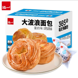 泓一 大波浪面包蛋奶味 300g