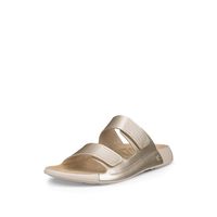 ECCO 爱步 女士科摩 Cozmo 拖鞋式凉鞋 Weißgold 36.5/37 EU