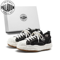 PALLADIUM 夏季新款溶解底 低帮贝壳头休闲鞋男 黑色 42