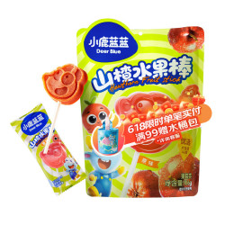 小鹿蓝蓝 山楂水果棒 原味 106g